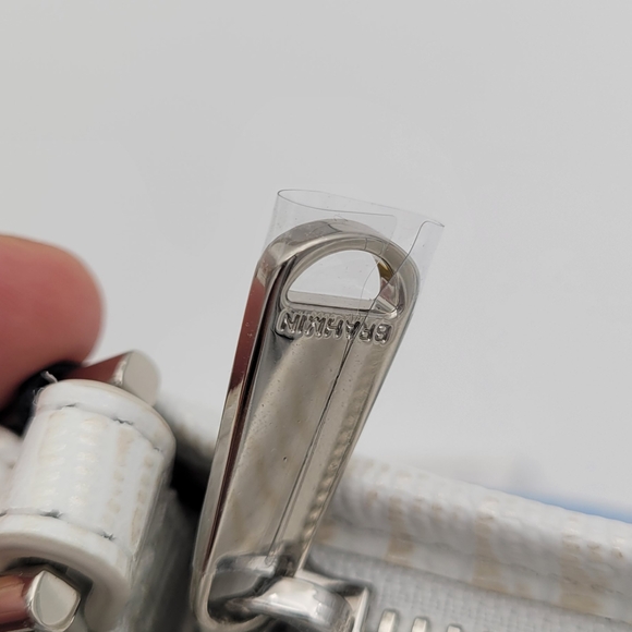 Brahmin Blue Lucent with Leather Shoulder Strap - Picture 8 of 12